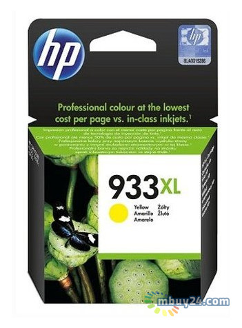 Картридж струменевий HP No.933 XL OJ 6700 Premium Yellow (CN056AE) фото №1
