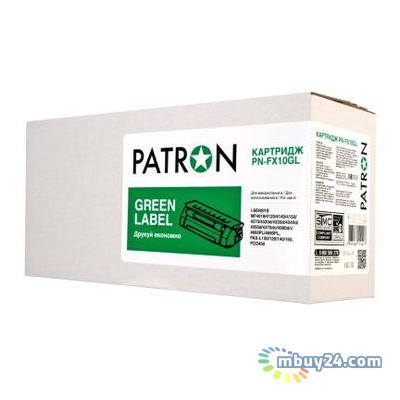 Картридж Patron Canon FX-10 GREEN Label (для MF4120/4140) (PN-FX10GL) фото №1