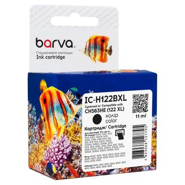Картридж HP 122XL (CH561HE/CH563HE) 480 стр, черный Barva (IC-H122BXL) фото №1