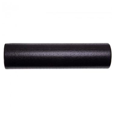 Масажний ролик (роллер) гладкий U-POWEX EPP foam roller (90*15cm) Black фото №2