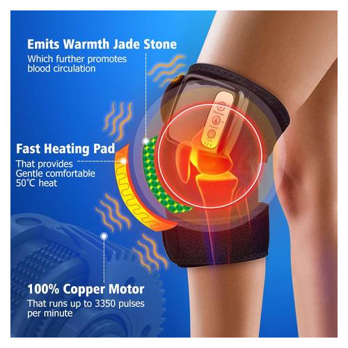 Масажер для коліна / ліктя / плеча MS.DEAR Knee Heating Wrap Knee фото №5