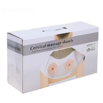 Масажер для шиї ударний Cervical Massage Shawls ST280 Бежевий (ST280_629) фото №9
