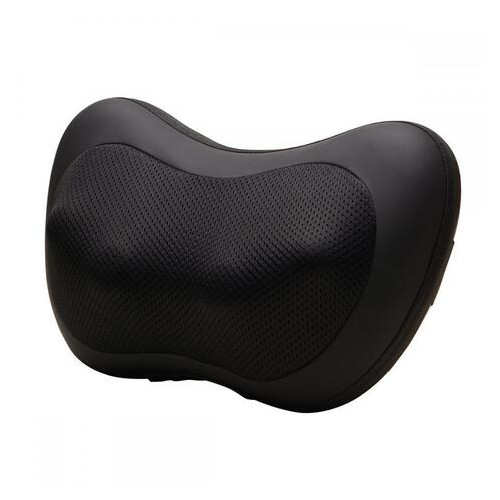 Массажер SUNROZ Neck Massager Pillow массажная подушка для области шеи и головы, Черный (1304) фото №6