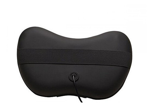 Массажер SUNROZ Neck Massager Pillow массажная подушка для области шеи и головы, Черный (1304) фото №4