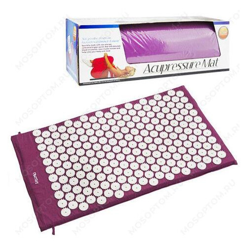 Акупунктурная подушка-коврик для снятия стресса напряжения Acupressure Mat (без коврика) фото №1