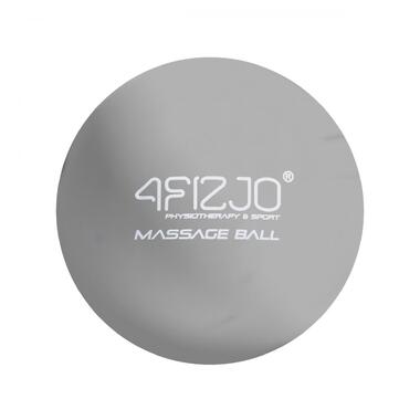 Масажний м'яч 4FIZJO Lacrosse Ball 6.25 см Grey 4FJ0321 фото №1