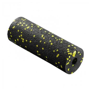 Масажний ролик (валик, роллер) 4FIZJO Mini Foam Roller 15x5.3 см Black/Yellow 4FJ0081 фото №1