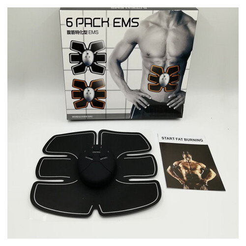 Миостимулятор Beauty Body 6 Pack EMS Миостимулятор для мышц живота EMS Trainer, Черный фото №4