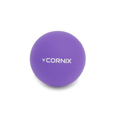 Масажний м'яч Cornix Lacrosse Ball 6.3 см XR-0119 Purple фото №1