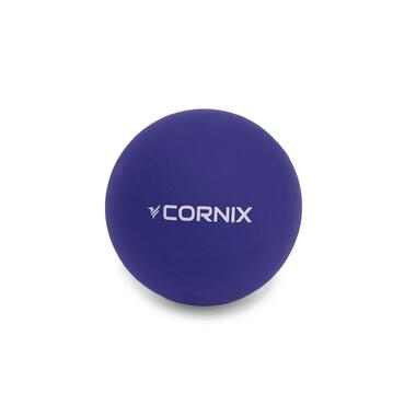Масажний м'яч Cornix Lacrosse Ball 6.3 см XR-0229 Navy Blue фото №1