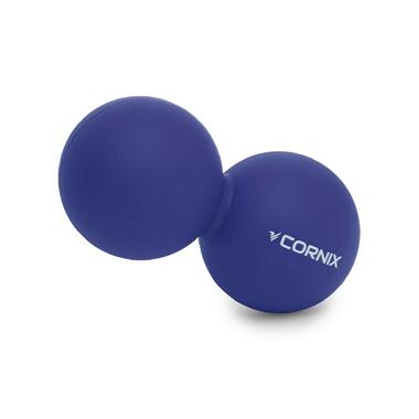 Масажний м'яч подвійний Cornix Cornix Lacrosse DuoBall 6.3 x 12.6 см XR-0109 Navy Blue фото №3