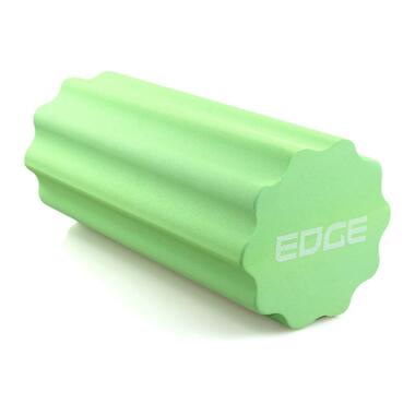 Масажний ролик EDGE профільований YOGA Roller EVA RO3-45 зелений (45*15см.) фото №3