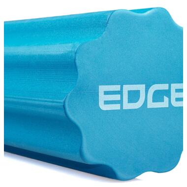 Масажний ролик EDGE профільований YOGA Roller EVA RO3-45 синій (45*15см.) фото №4