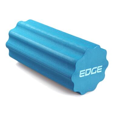 Масажний ролик EDGE профільований YOGA Roller EVA RO3-45 синій (45*15см.) фото №5