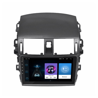 Штатна магнітола  Lesko для Toyota Corolla X (E140, E150) 2006-2012 екран 9 1/16Gb/ Wi-Fi Optima GPS Android фото №1