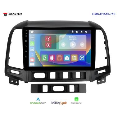 Штатна магнітола Baxster BMS-B1509-716 HYUNDAI Santa Fe 06-12 фото №1