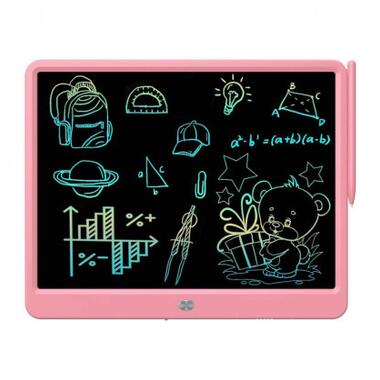 Планшет для малювання Lunatik з LCD екраном 15 Pink (LN15M-DP) (1136797) фото №1