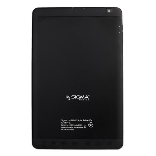 Планшет Sigma mobile X-style Tab A104 3G 16GB Silver Black фото №4