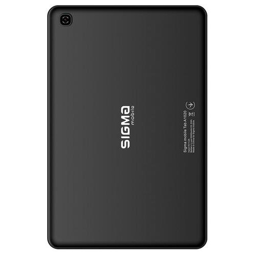 Планшетний ПК Sigma mobile Tab A1020 4G Dual Sim Black фото №2