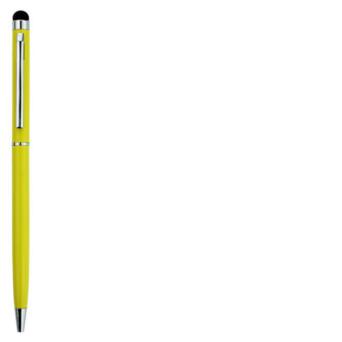 Стілус-ручка для ємнісних екранів жовтий (S0536) фото №2