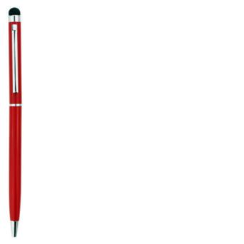 Стілус-ручка для ємнісних екранів червоний (S0535) фото №1