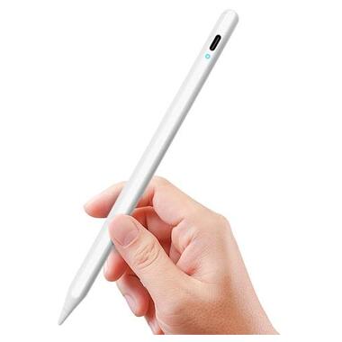 Стилус активний для Apple iPad Bluetooth Type-C, 2 наконечники та чохол фото №2