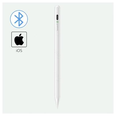 Стілус Goojodoq для планшета Apple iPad 2018-2021 Goojodoq 11 Gen Plus Bluetooth Magnetic 0.6mm White (1005003175942181W) фото №2