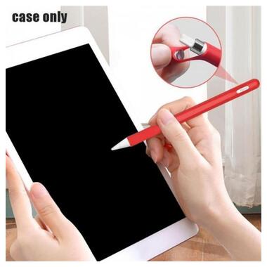 Чехол Goojodoq Button Magnetic TPU для стилуса Apple Pencil 2 Red (1005001784825742R) фото №4