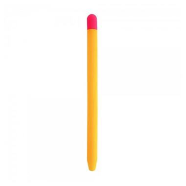 Чохол Goojodoq Matt 2 Golor TPU для Apple Pencil 2 Yellow/Pink (1005002071193896YP) фото №1