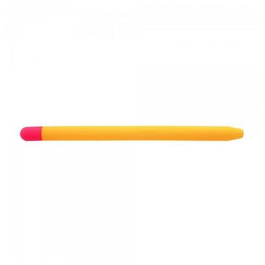 Чохол Goojodoq Matt 2 Golor TPU для Apple Pencil 2 Yellow/Pink (1005002071193896YP) фото №3