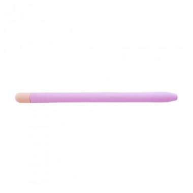 Чохол TPU Goojodoq Matt 2 Golor для стилуса Apple Pencil 2 Violet/Pink техпак (1005002071193896VP) фото №2