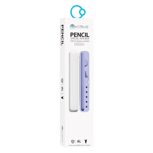 Чехол Coteetci для Apple Pencil 1/2 белый (CS7070) фото №4