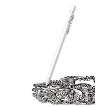 Стилус Usams Touch Screen Stylus Pen (With clip) US-ZB057 White фото №2