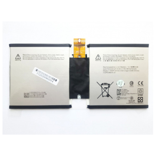 Акумулятор для ноутбука Microsoft Surface 3 (Model 1645) G3HTA003H, 7270mAh (27.5Wh), 2cell, 3 (A47513) фото №1