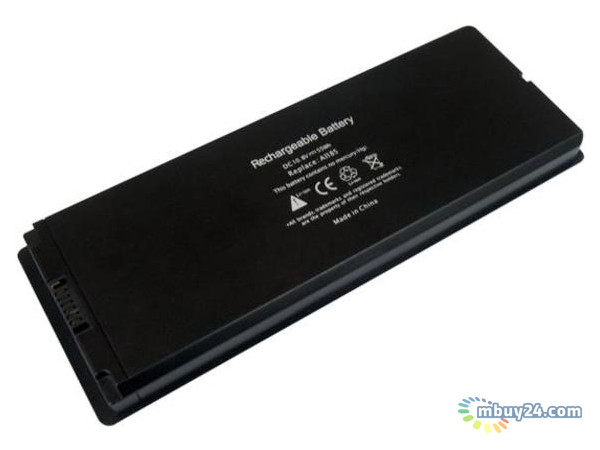 Акумулятори PowerPlant для ноутбуків APPLE MacBook 13 White 10,8V 5200mAh (NB00000071) фото №1