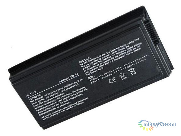 Акумулятор для ноутбуків ASUS F5 11,1V 5200mAh (NB00000015) фото №1