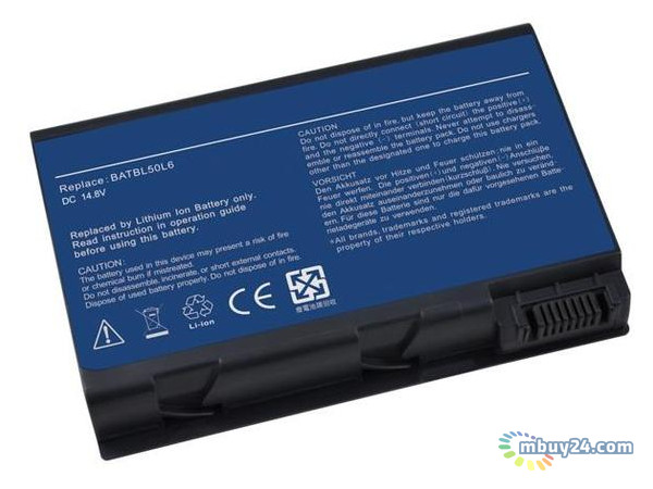 Аккумулятор PowerPlant для ноутбуков ACER 3100 11,1V 5200mAh (NB00000092) фото №1