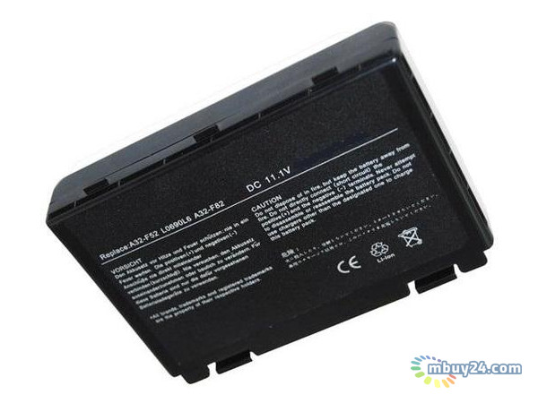 Акумулятор для ноутбуків ASUS F82 11,1V 5200mAh (NB00000058) фото №1
