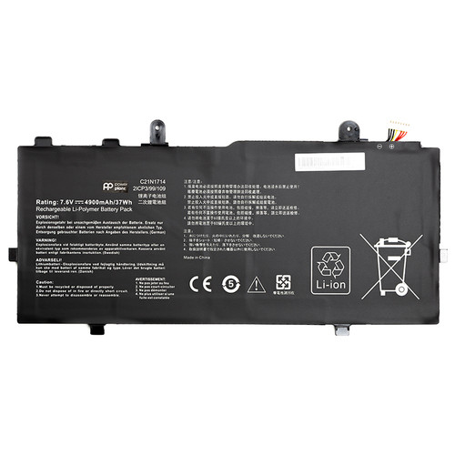 Акумулятор для ноутбуків ASUS VivoBook Flip 14 TP401MA (C21N1714) 7.6V 4900mAh фото №1