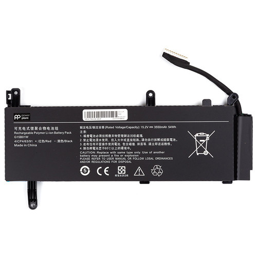 Акумулятори PowerPlant для ноутбуків XIAOMI G15B01W-4S1P 15.2V 3550mAh фото №1