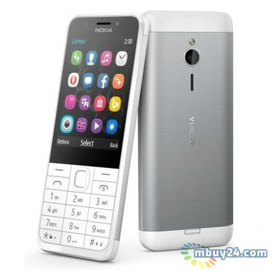 Мобільний телефон Nokia 230 Silver White фото №3