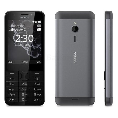 Мобільний телефон Nokia 230 Dual Sim Black фото №3