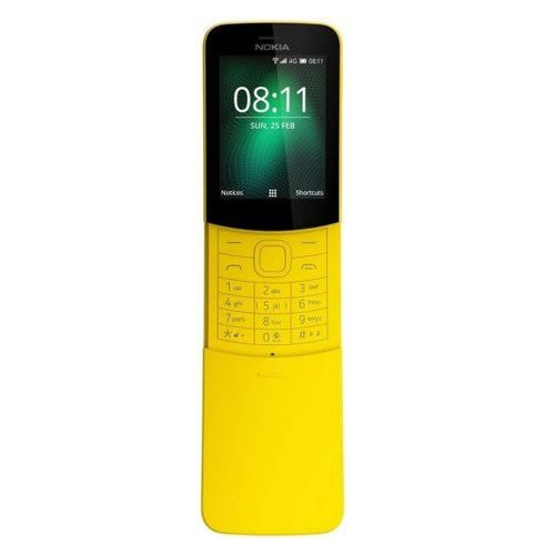 Мобільний телефон Nokia 8110 4G Banana Yellow фото №1