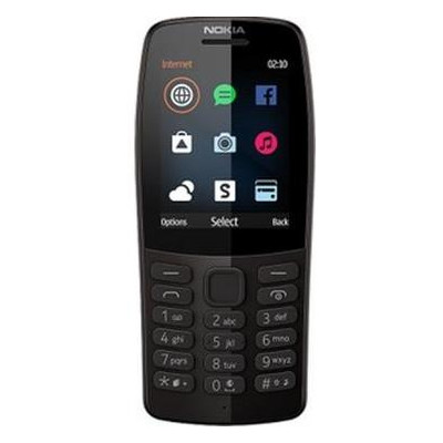 Мобільний телефон Nokia 210 DS Black (16OTRB01A02) фото №1