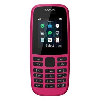 Мобільний телефон Nokia 105 DS 2019 Pink (16KIGP01A01) фото №1