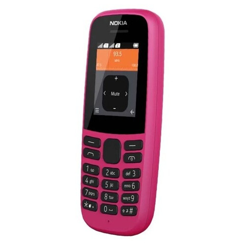 Мобільний телефон Nokia 105 SS 2019 Pink (16KIGP01A13) фото №3
