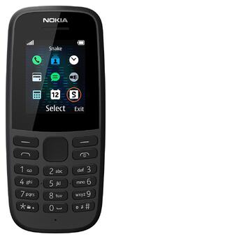 Мобільний телефон Nokia 105 SS 2019 Black (16KIGb01A13) *UA фото №2