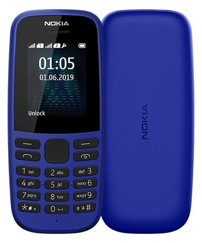 Мобільний телефон Nokia 105 DS 2019 Blue фото №1