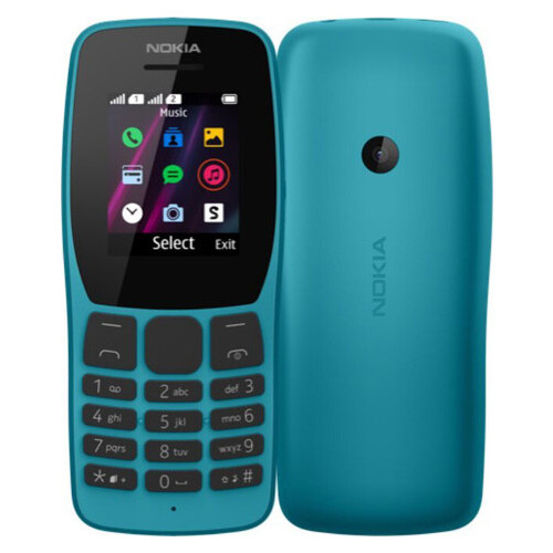 Мобільний телефон Nokia 110 DS 2019 Blue фото №1