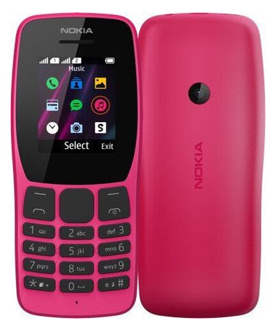 Мобільний телефон Nokia 110 DS 2019 Pink фото №1